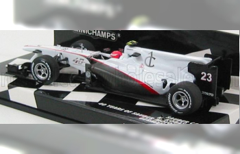 SAUBER F1 C29 N 23 - 40th Anniversary Sauber - Gp German (2010) K.Kobayashi, White Grey Met