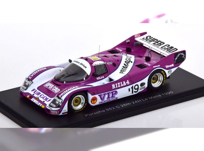 PORSCHE 962C №19 24h Le Mans, Cohen-Olivar/Lee-Davey/Iketani (1990)