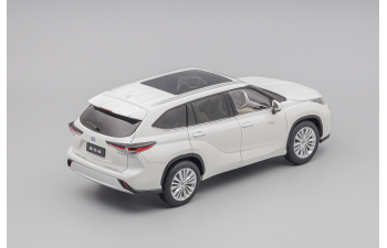 TOYOTA Highlander, white metallic