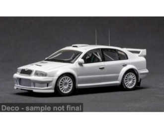SKODA Octavia WRC (2001), white