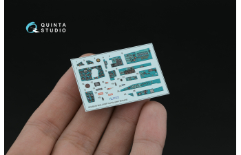 3D Декаль интерьера кабины МиГ-21МФ (Горьковского завода) (Eduard) (с 3D-печатными деталями)