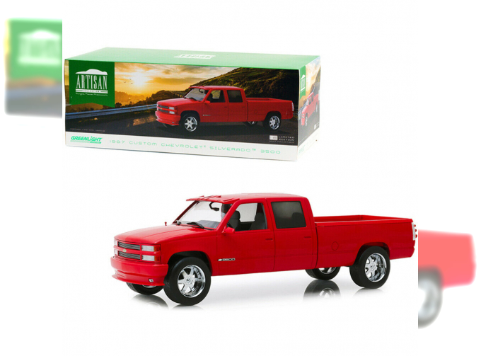 CHEVROLET 3500 Crew Cab Silverado 1997 Victory Red