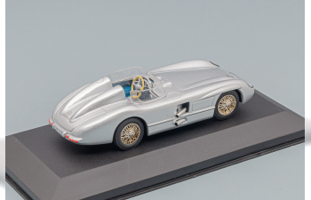 MERCEDES-BENZ 300 SLR Racing Sports Car (1955), Mercedes-Benz Offizielle Modell-Sammlung 32, silver