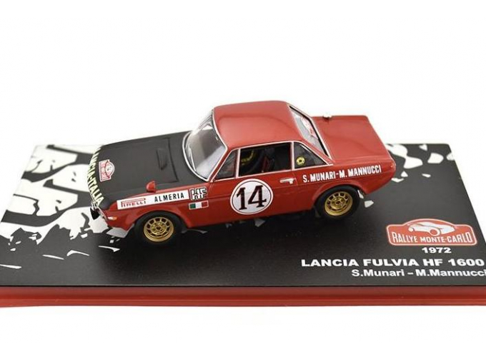 LANCIA Fulvia Coupe Rallye 1.6 HF #14 S.Munari/M.Mannucci Rally Monte-Carlo (1972)