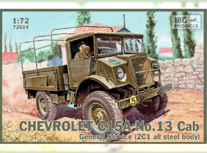 Сборная модель Chevrolet C15A No.13 Cab General Service