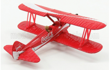 BOEING Stearman Model 75 Coca-cola Airplane (1934), Red White