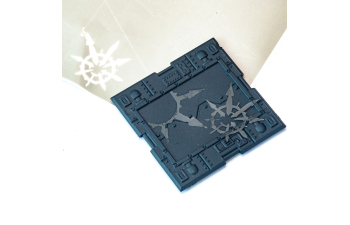 Маска окрасочная звезды хаоса, размер L