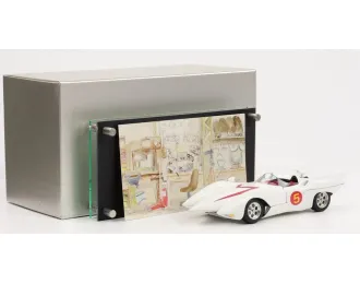 HAMILTON Speed racer mach 5, white/red