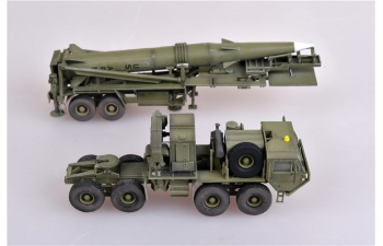 U.S. Army M983 Hemtt tractor and Pershing II tactical missile