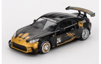 TOYOTA GR Supra LB-Nation (2025), black / gold