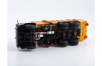 Мусоровоз КО-415А (53213), хаки / оранжевый