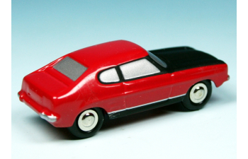 FORD Capri GT, red/black