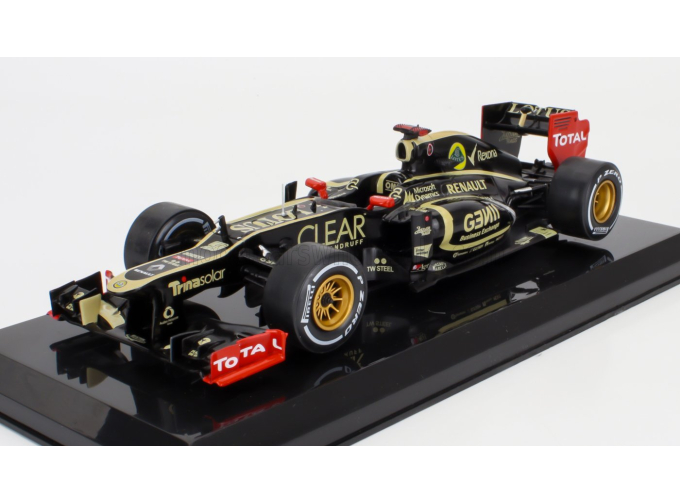 LOTUS F1 E20 Team Renault №9 Season (2012) Kimi Raikkonen , Black Gold Met