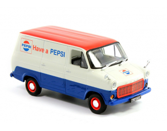 FORD Transit Kastenwagen "Pepsi-Cola" 1971, white / red / blue