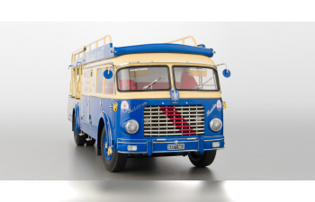 FIAT 642rn2 Truck Bartoletti Maserati Car Transporter (1957), Blue Yellow