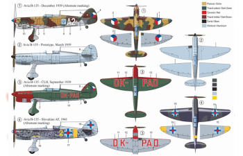 Сборная модель Avia B.35.2