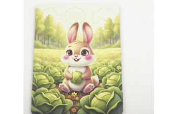 Пазл для самых маленьких "Зайчонок" 22х16