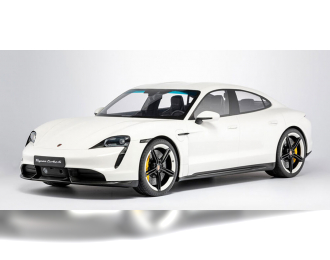 PORSCHE Taycan Turbo S (2020), white