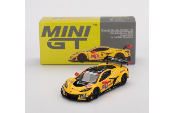 CHEVROLET Corvette Z06 №3 GT3 (2023), yellow