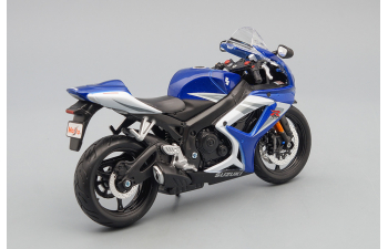 SUZUKI GSX-R750, blue/ black / white