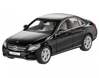 MERCEDES-BENZ C-class W205 Avantgarde (2014), black obsidian