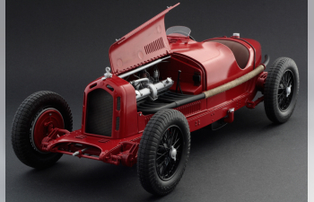 Сборная модель ALFA ROMEO F1 8c 2300 Monza №28 Winner Monaco Gp 1932 Tazio Nuvolari, Red