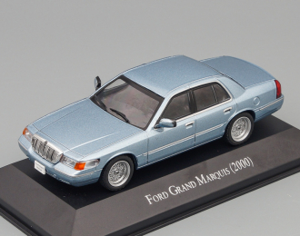 FORD Grand Marquis 2000, light blue metallic