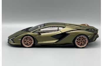 LAMBORGHINI Sian Fkp 37 Hybrid (2020), Verde Gea - Green Met