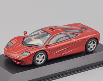 MCLAREN F1, red metallic