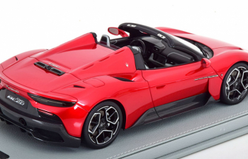 MASERATI Mc20 Cielo Spider (2022) - Con Vetrina - With Showcase, Rosso Vincente Met Red