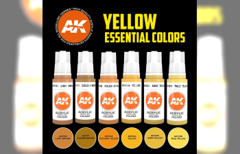 YELLOW ESSENTIAL COLORS 3GEN SET