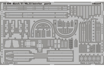 Фототравление Hawk T1 Mk.53 interior S.A.