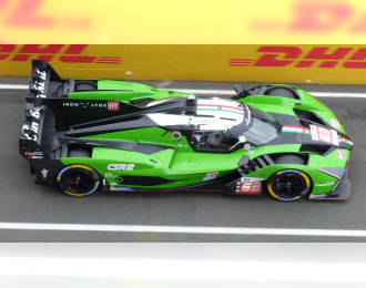 LAMBORGHINI SC63 3.8L V8 Turbo Team Lamborghini Iron Lynx N 63 24h Le Mans 2024 Daniil Kvyat - Mirko Bortolotti - Edoardo Mortara - Green White