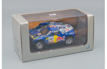 VOLKSWAGEN Touareg 2 #307 Race Rally Red-Bull 2006 C.Sainz, blue