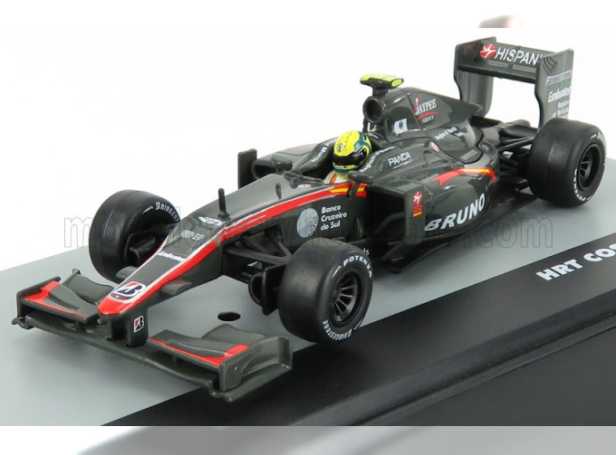 HRT F1 F110 Cosworth N21 Brazilian Gp (2010) Bruno Senna, Grey Met Red