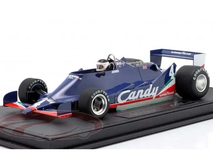 TYRRELL 009 №4 3rd British GP (Silverstone) Formula 1 Jean-Pierre Jarier (1979) (with pilot figure)
