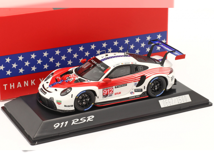 Porsche 911 RSR #912 2nd GTLM-Klasse 12h Sebring IMSA 2020