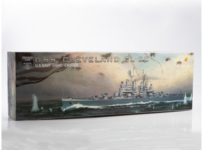 Сборная модель USS Cleveland