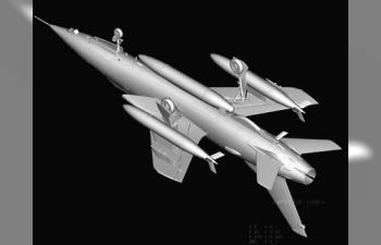 Сборная модель Самолет F-105D Thunderchief