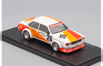 AUDI 80 Gr.II #26 W.Bergmeister/H-J.Nowak ETCC Monza (1980), white / red / orange