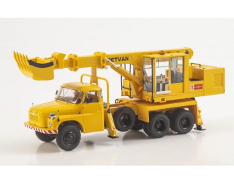 UDS-110 (Tatra-148) экскаватор, желтый