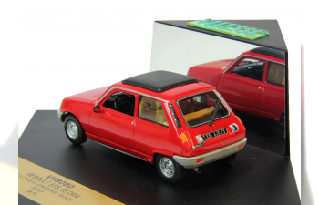 RENAULT 5TS Sedan Closed Canvas Eoof, red