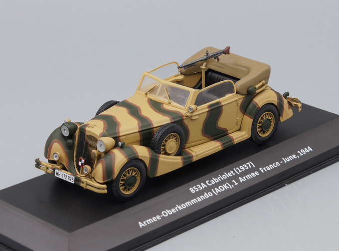 HORCH 853A Cabriolet (1937) Armee-Oberkommando (AOK), 1Armee France - June, 1944 из серии Samochody Wojskowe Ii Wojny Światowej