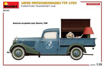 Сборная модель MERCEDES BENZ Type 170v Liefer Pritschenwagen (1935)