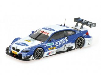 BMW M3 DTM - EXIDE BATTERIES - BMW TEAM RMG REINHOLD - JOEY HAND - DTM 2012, blue