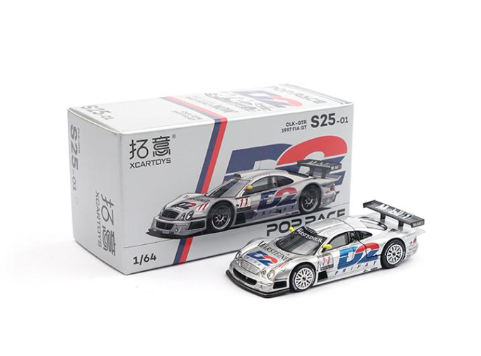 MERCEDES-BENZ CLK GTR #11, silver