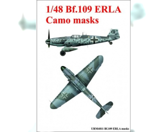 Маска окрасочная Bf.109 ERLA Camo