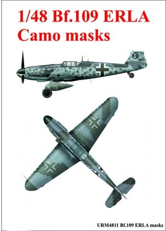 Маска окрасочная Bf.109 ERLA Camo