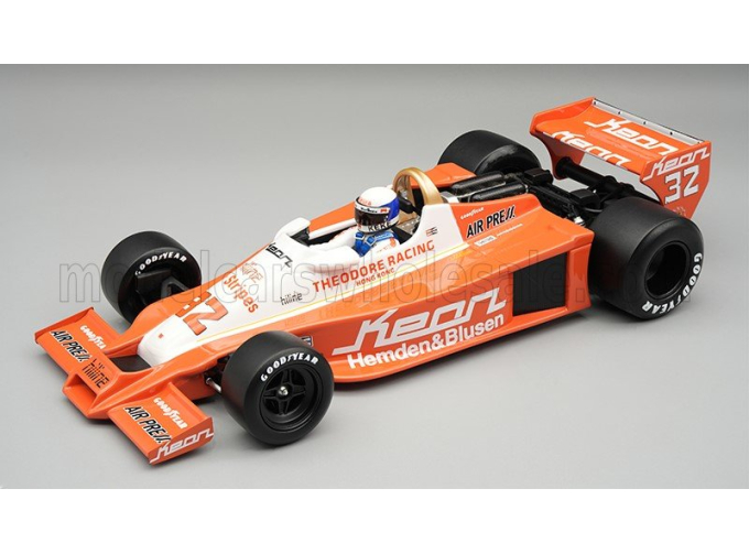 WOLF F1 WR3 №32 German GP (with pilot figure) Keke Rosberg (1978)