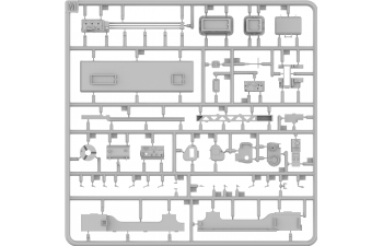 Сборная модель Токарный станок/ Lathe Machine